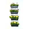 Supporto per cassette portafiori Venere da parete 4 piani H 90 cm