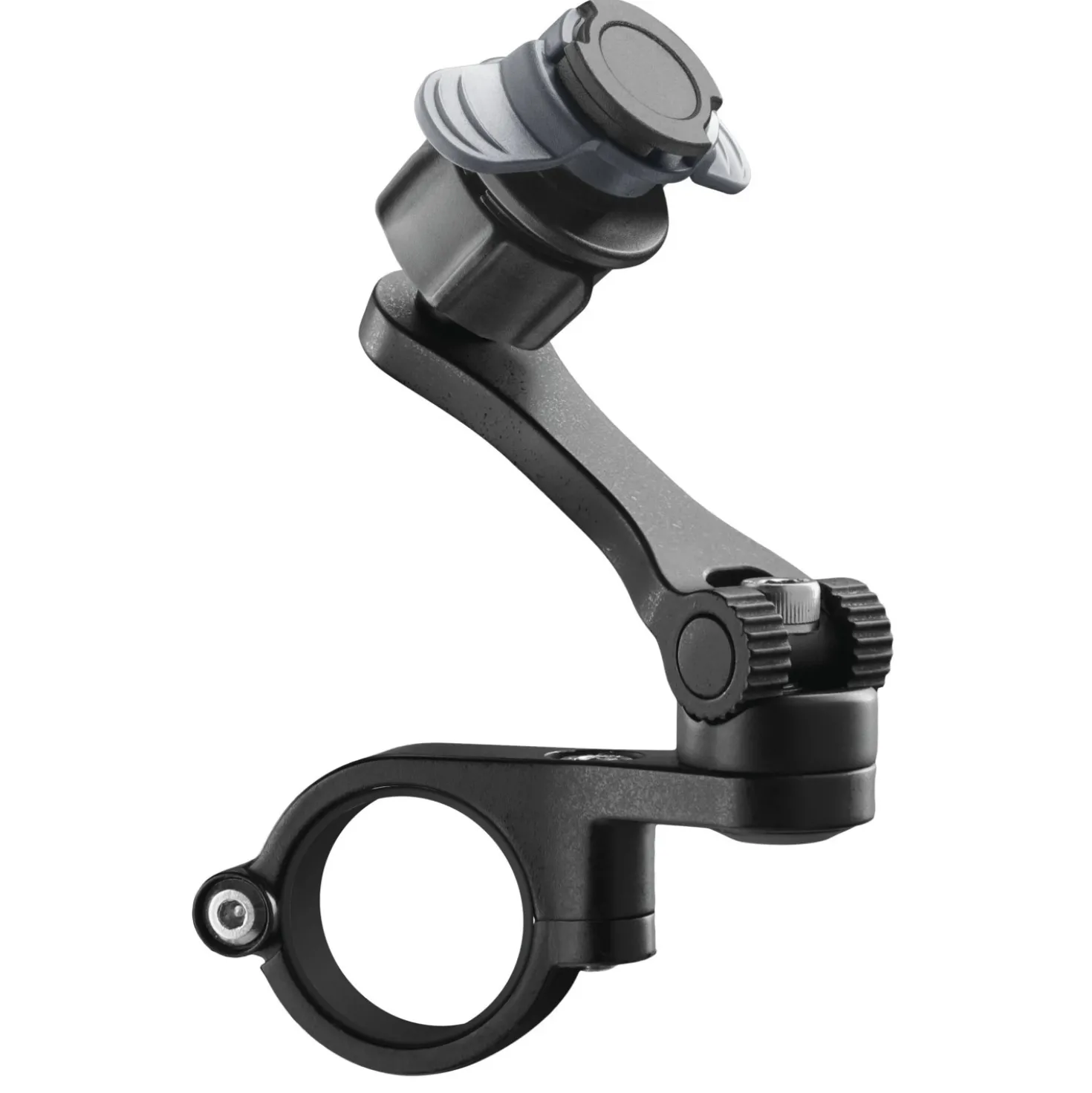Supporto per manubrio bici e moto Titan Combo Pro alta resistenza nero