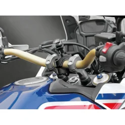Supporto per manubrio bici e moto Titan Donut alta resistenza nero
