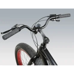 Supporto per manubrio bici e moto Titan Donut alta resistenza nero