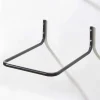 Supporto per stoccaggio pneumatici 49x65x22 cm nero