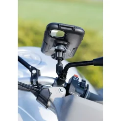 Supporto smartphone Titan Pole con attacco per specchietti o viti passanti
