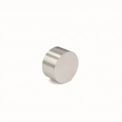 Supporto squadrato corrimano base piana in ottone cromato