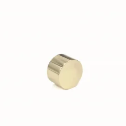 Supporto squadrato corrimano base piana in ottone lucido