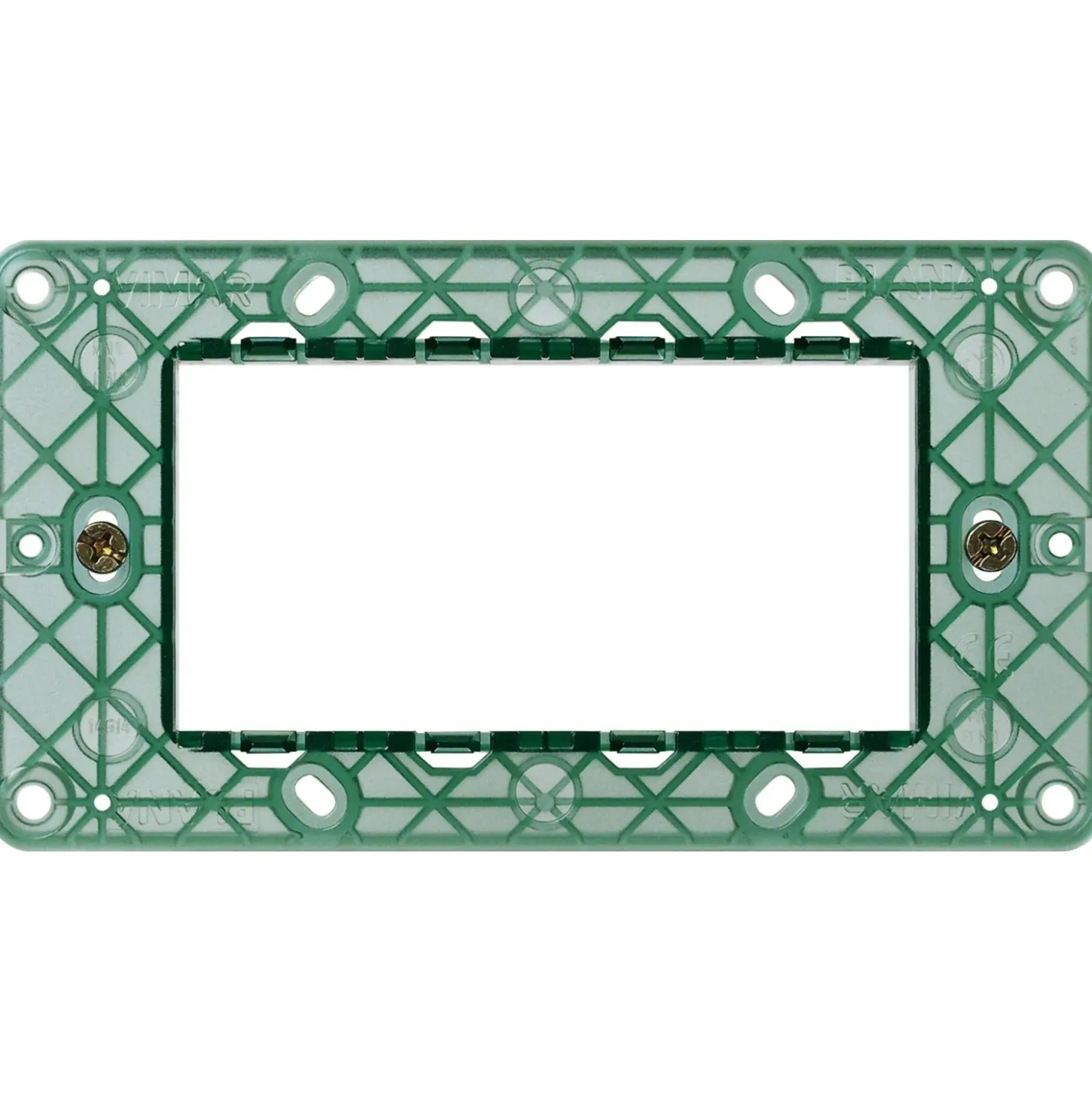 Supporto Vimar per scatole 4 moduli + viti
