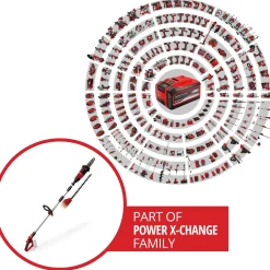Svettatoio mulifunzione a batteria EINHELL GE-HC 18 Li t - Solo corpo macchina