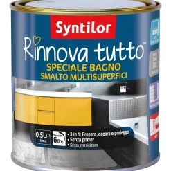 Syntilor Smalto all`acqua Rinnova tutto Speciale bagno pietra naturale 0,5 l