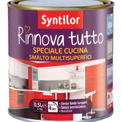 Syntilor Smalto all`acqua Rinnova tutto Speciale Cucina bianco 0,5 l