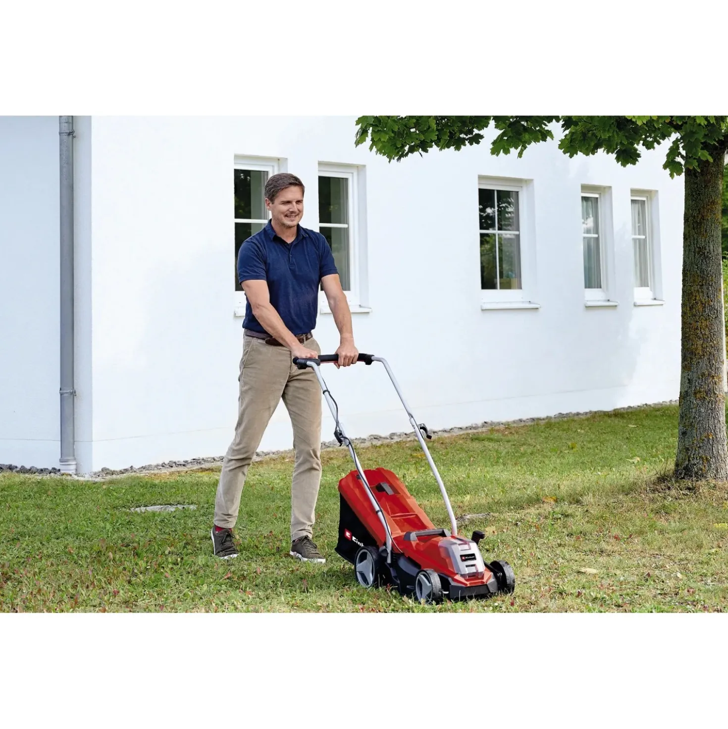 Tagliaerba a batteria Einhell GE-CM 18/33 Li 18 V 4,0 Ah L taglio 33 cm