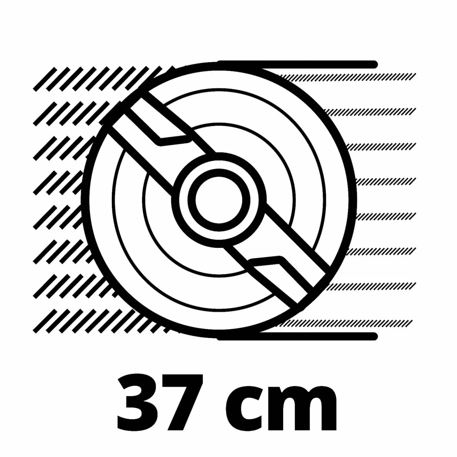 Tagliaerba a batteria Rasarro 36/36 Einhell 36 V 2x3,0Ah Plus L taglio 36 cm