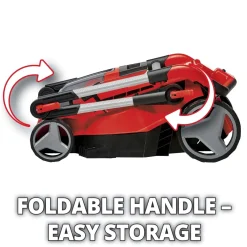 Tagliaerba a batteria Rasarro 36/36 Einhell 36 V 2x3,0Ah Plus L taglio 36 cm