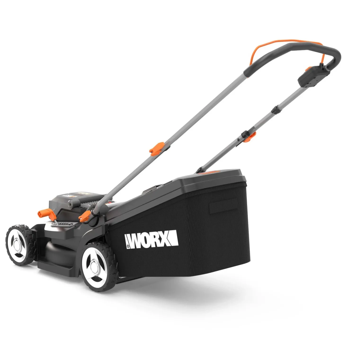 Tagliaerba a batteria WG745E Worx 2 batterie Pro 20V 4Ah 40V L taglio Ø 40 cm