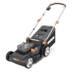 Tagliaerba a batteria WG745E Worx 2 batterie Pro 20V 4Ah 40V L taglio Ø 40 cm