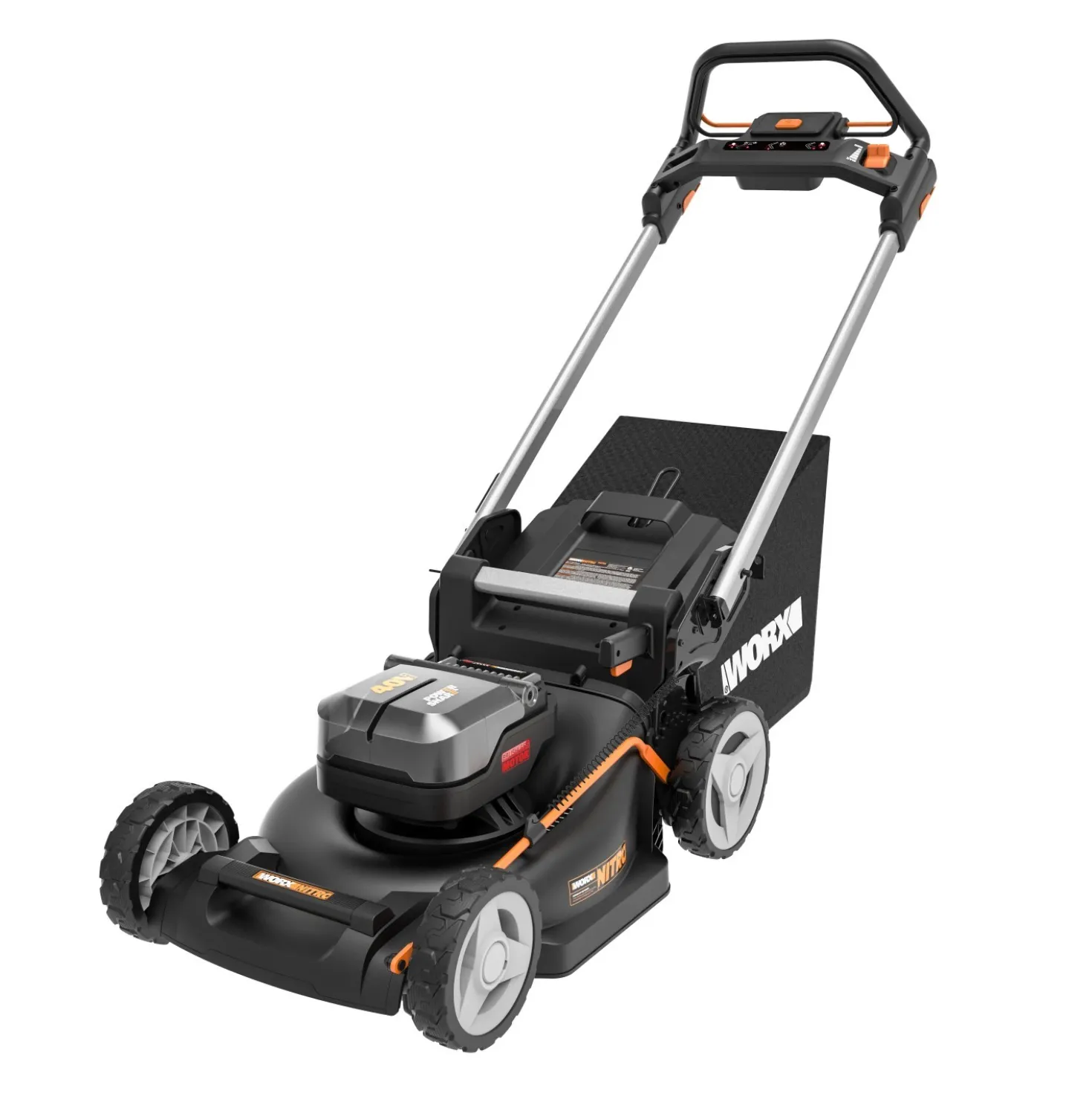 Tagliaerba a batteria Worx Nitro WG749E 40 V 4 Ah L taglio 46 cm