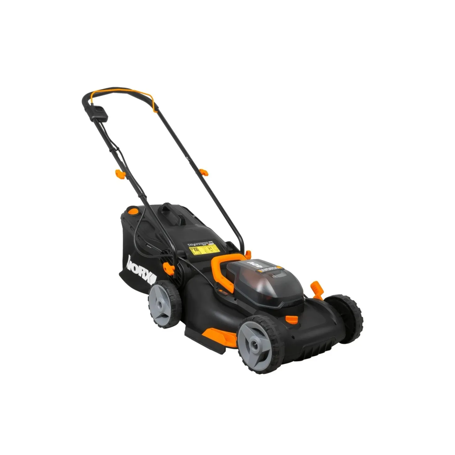 Tagliaerba a batteria Worx WG743E da 40 V 4 Ah L taglio 41 cm