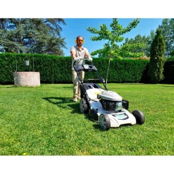 Tagliaerba a scoppio TECKGARD TGR 56 SQE 4in1 da 196 CC L taglio 56 cm