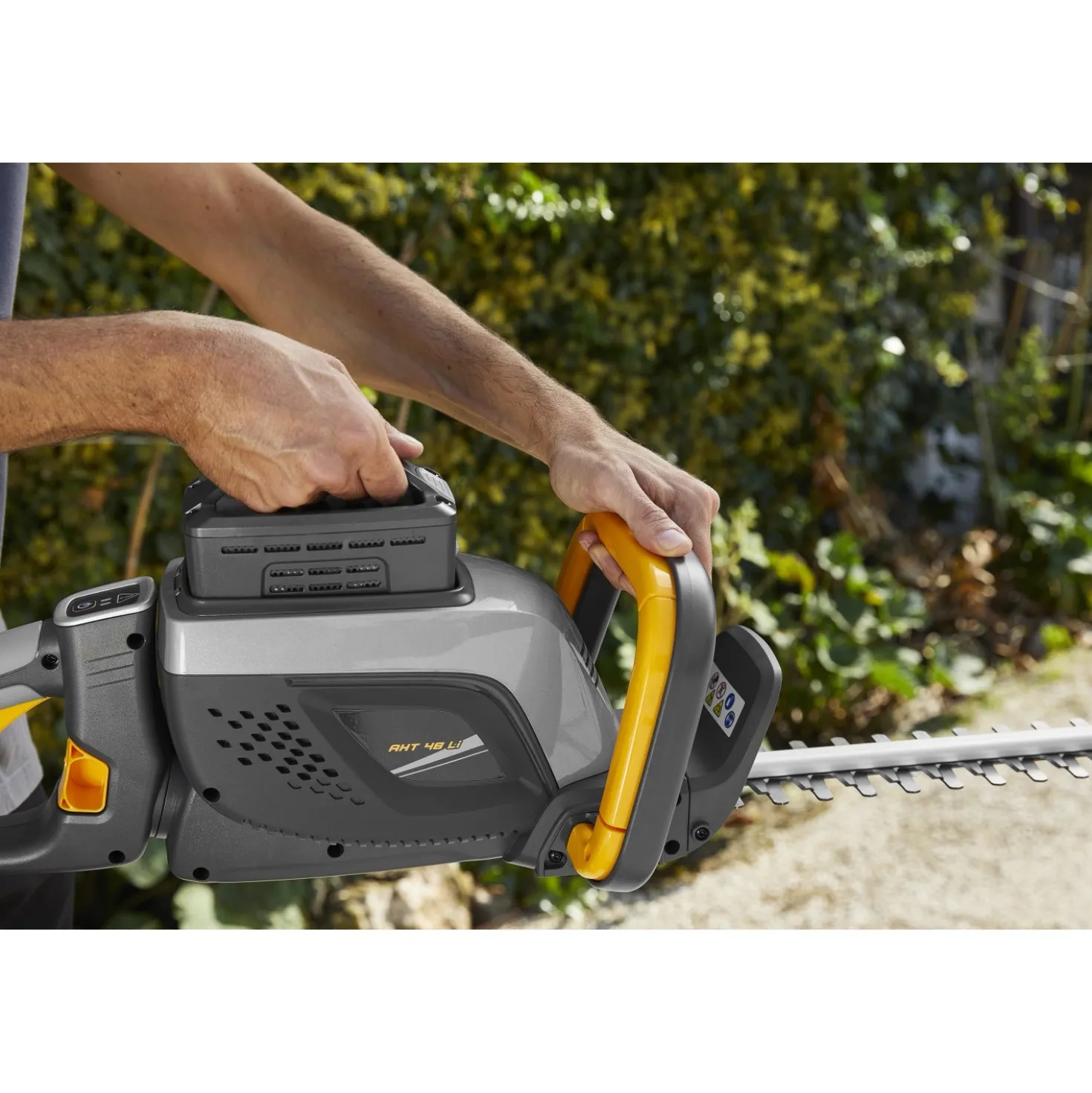 Tagliasiepi a batteria Alpina 48 V