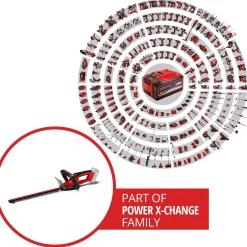 Tagliasiepi a batteria Einhell GC-CH 18/40 Li Solo 18 V
