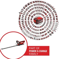Tagliasiepi a batteria Einhell GC-CH 1855/1 Li Kit 18V 2,5 Ah