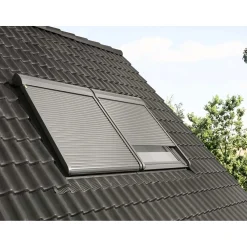 Tapparella elettrica Velux SML MK04 0000S 78x98 cm grigio