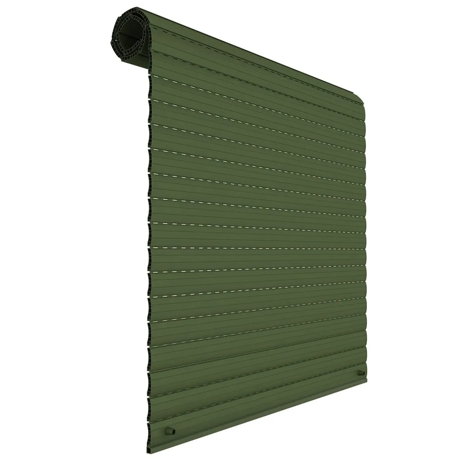 Tapparella PVC Roma L 123 x H 160 cm verde