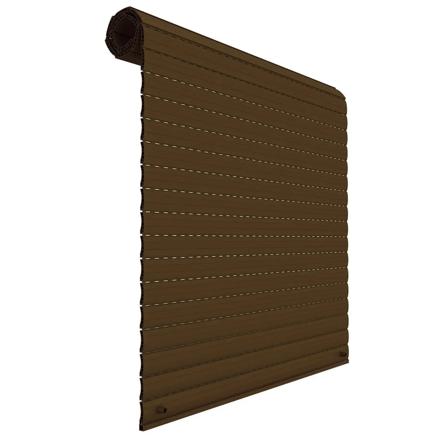 Tapparella PVC Roma L 173 x H 160 cm marrone