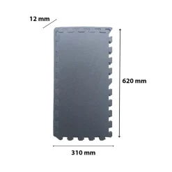 Tappetini componibili 31x62x1,2 cm 2 pz