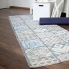 Tappetino antiscivolo schiumato Floor L 65 cm fantasia mosaico al metro