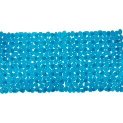 Tappetino antiscivolo vasca Paradise 71x36 cm petrolio