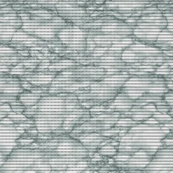 Tappetino da bagno Marble Grey largo 65 cm al metro