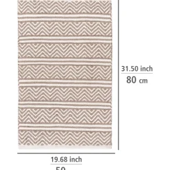 Tappetino da bagno Wenko Shaki 50x80 cm