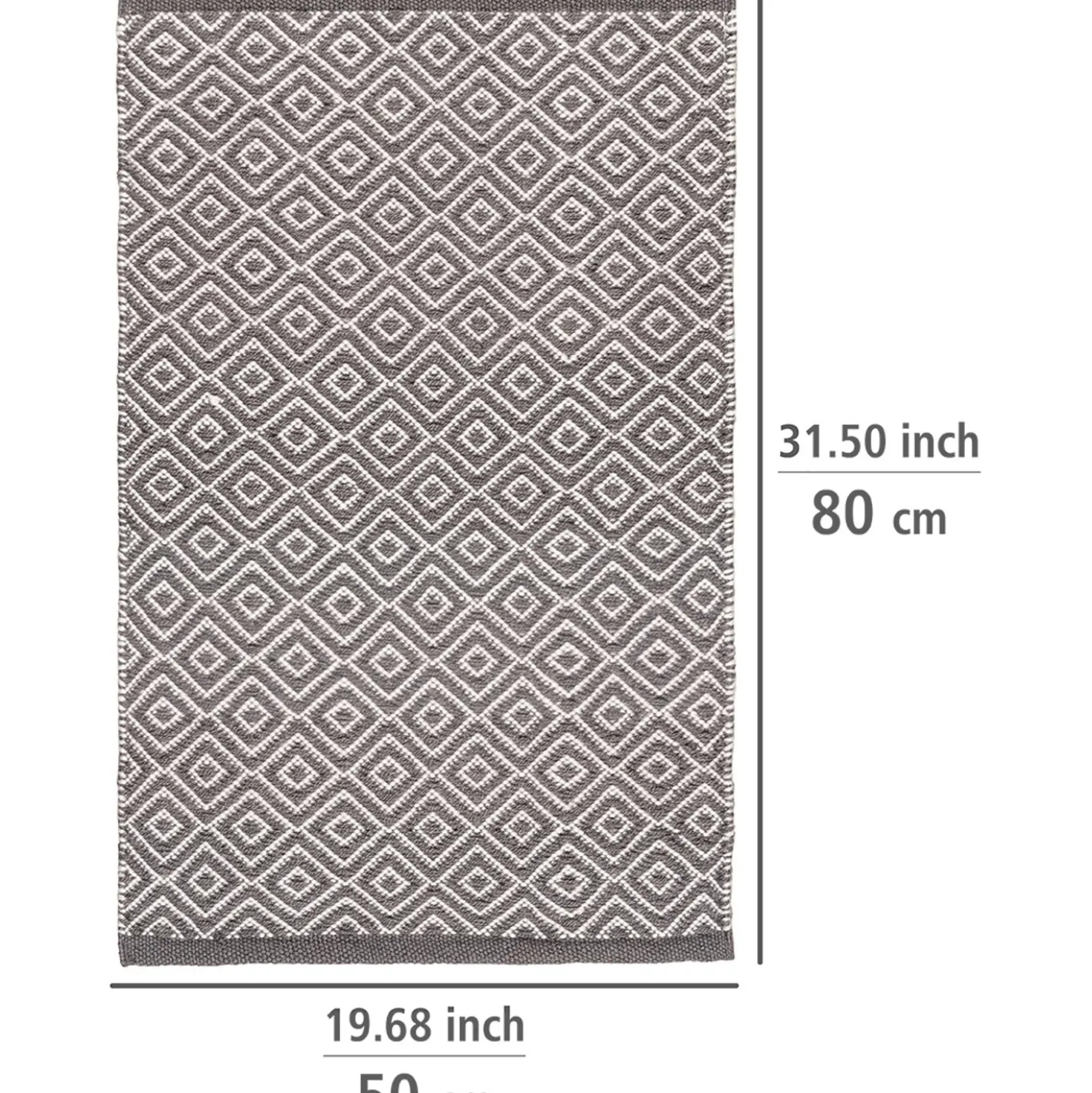 Tappetino da bagno Wenko Turpan 50x80 cm