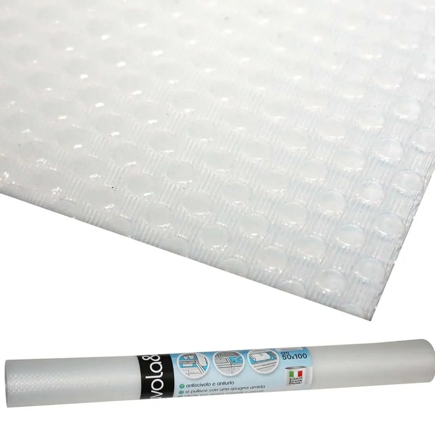 Tappetino EVA trasparente 50x150 cm in rotolo