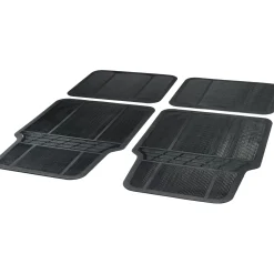 Tappetino per auto anteriore e posteriore in gomma antiscivolo CMI 4 pz