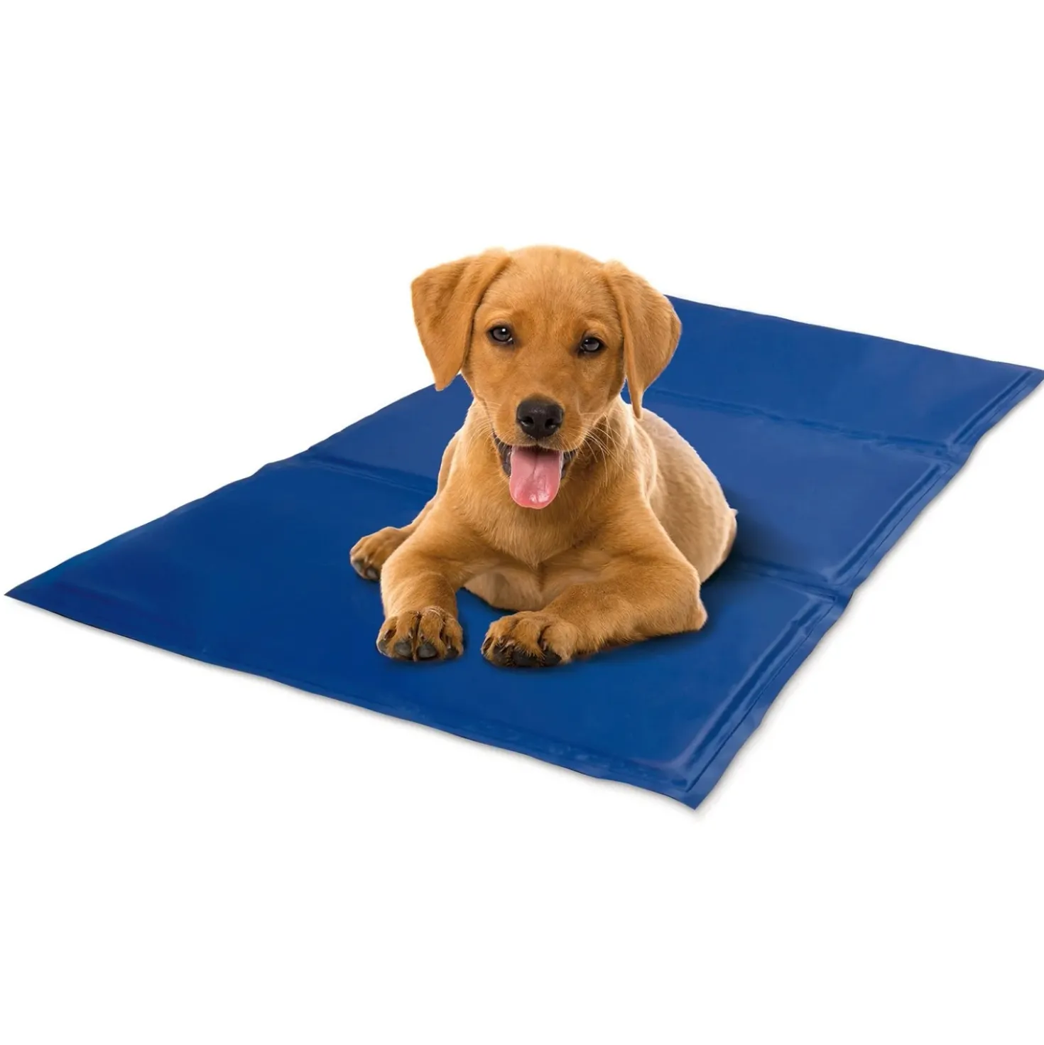 Tappetino refrigerante per cani 80x90 cm blu