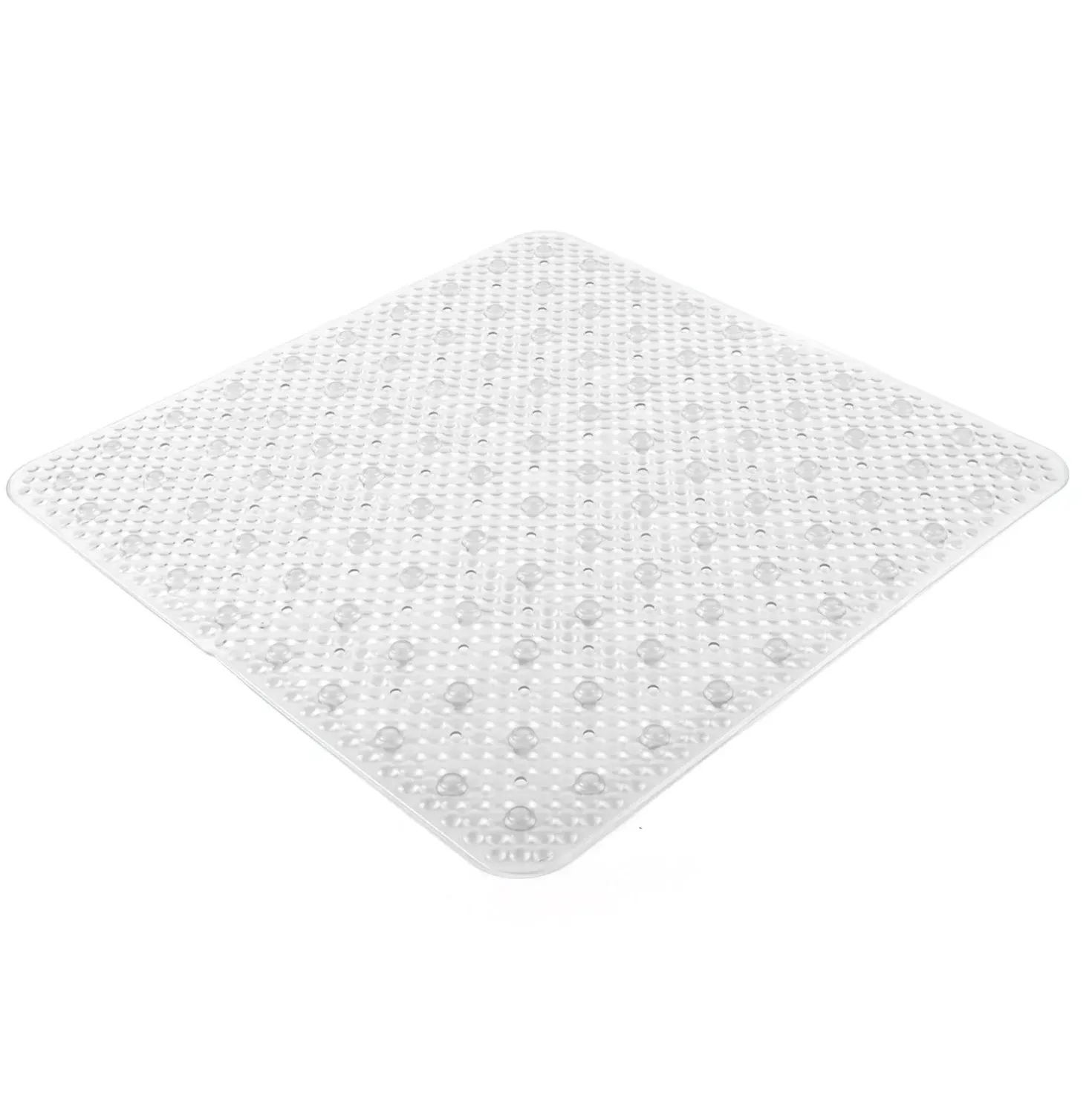 Tappeto antiscivolo doccia Solid trasparente