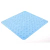 Tappeto antiscivolo doccia Solid azzurro trasparente