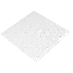 Tappeto antiscivolo doccia Solid bianco