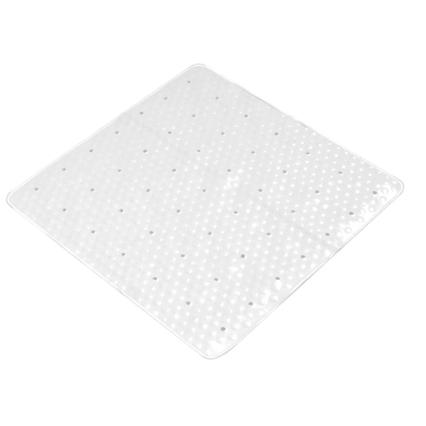 Tappeto antiscivolo doccia Solid bianco