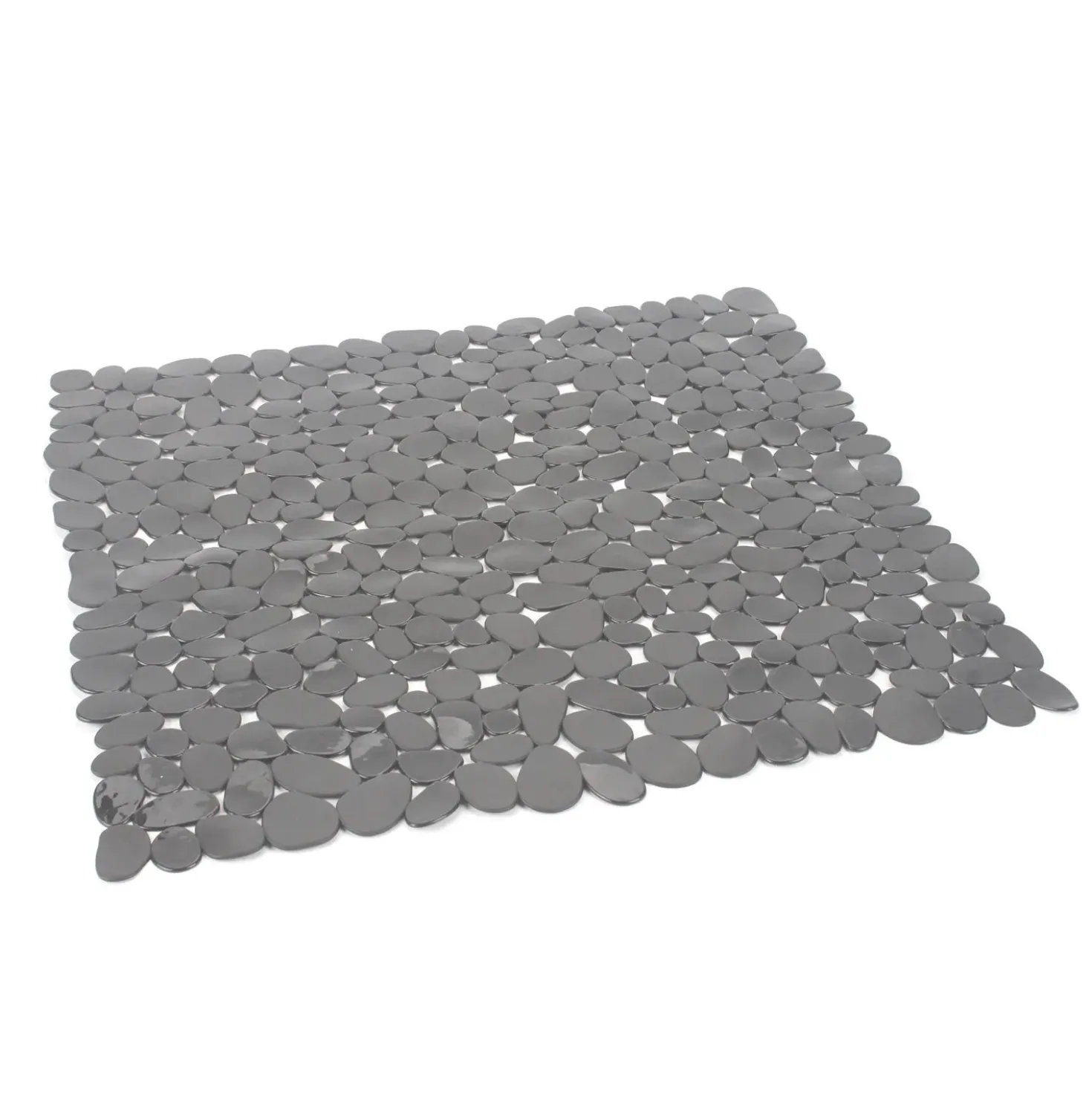 Tappeto antiscivolo doccia River grigio