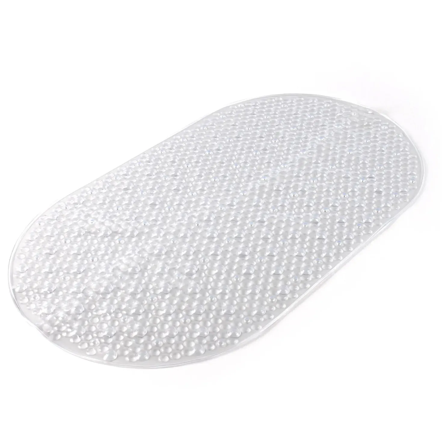 Tappeto antiscivolo vasca Solid trasparente