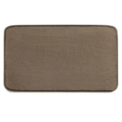 Tappeto bagno Fuzzy 50x80 cm tortora
