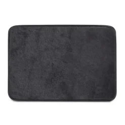 Tappeto bagno Fuzzy 40x60 cm nero
