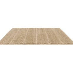 Tappeto bagno in microfibra Wenko Steps 60x90 cm color sabbia