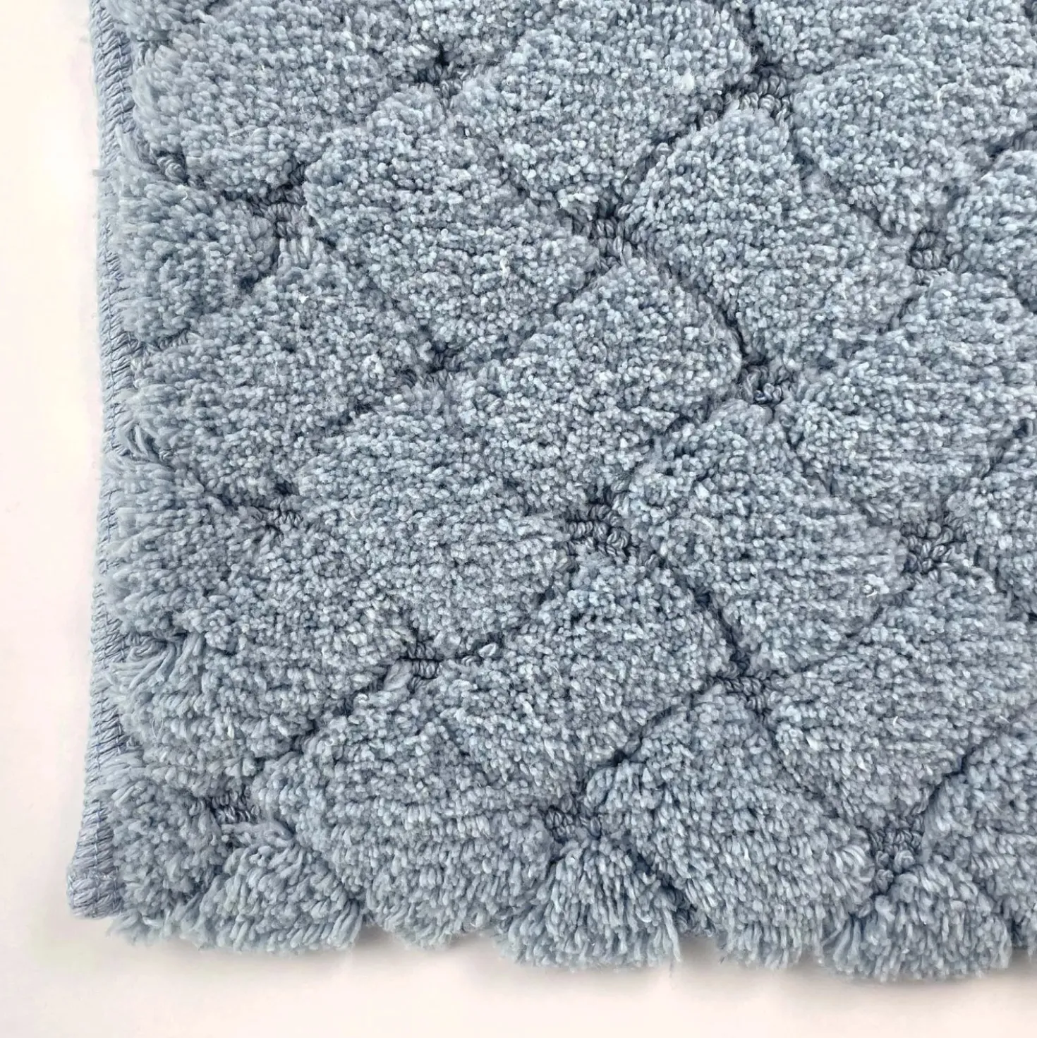 Tappeto bagno Intreccio 60x100 cm color polvere