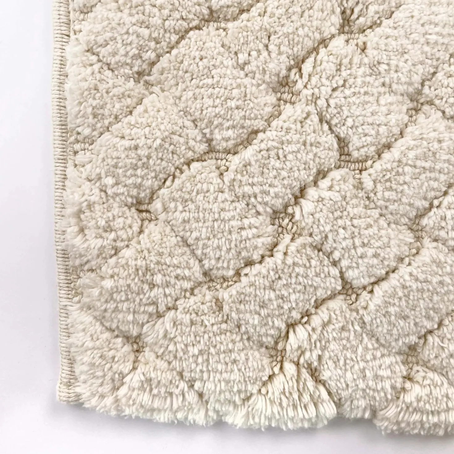 Tappeto bagno Intreccio 60x100 cm color naturale