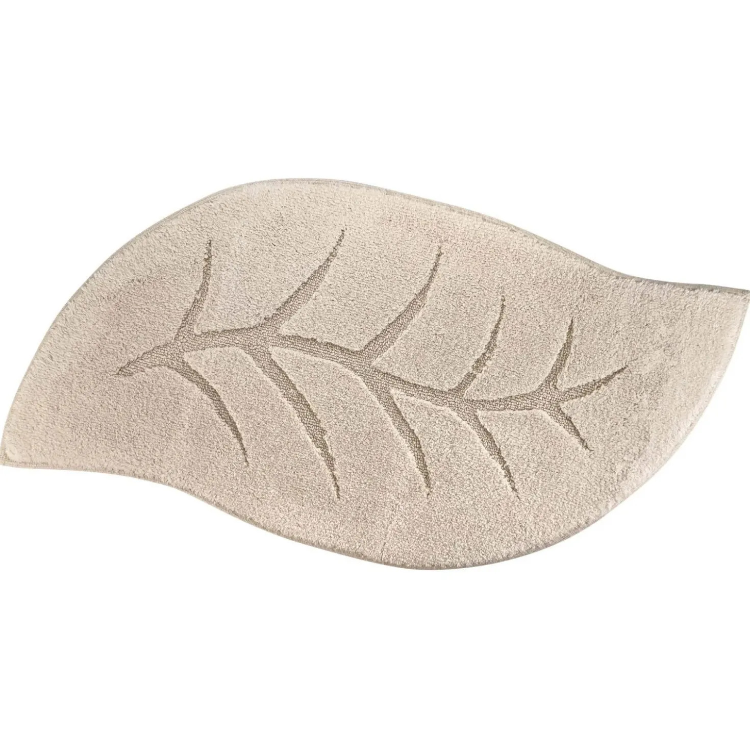 Tappeto bagno Magnolia 55x100 cm color naturale