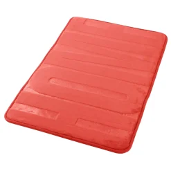 Tappeto bagno memory 45x75 cm rosso