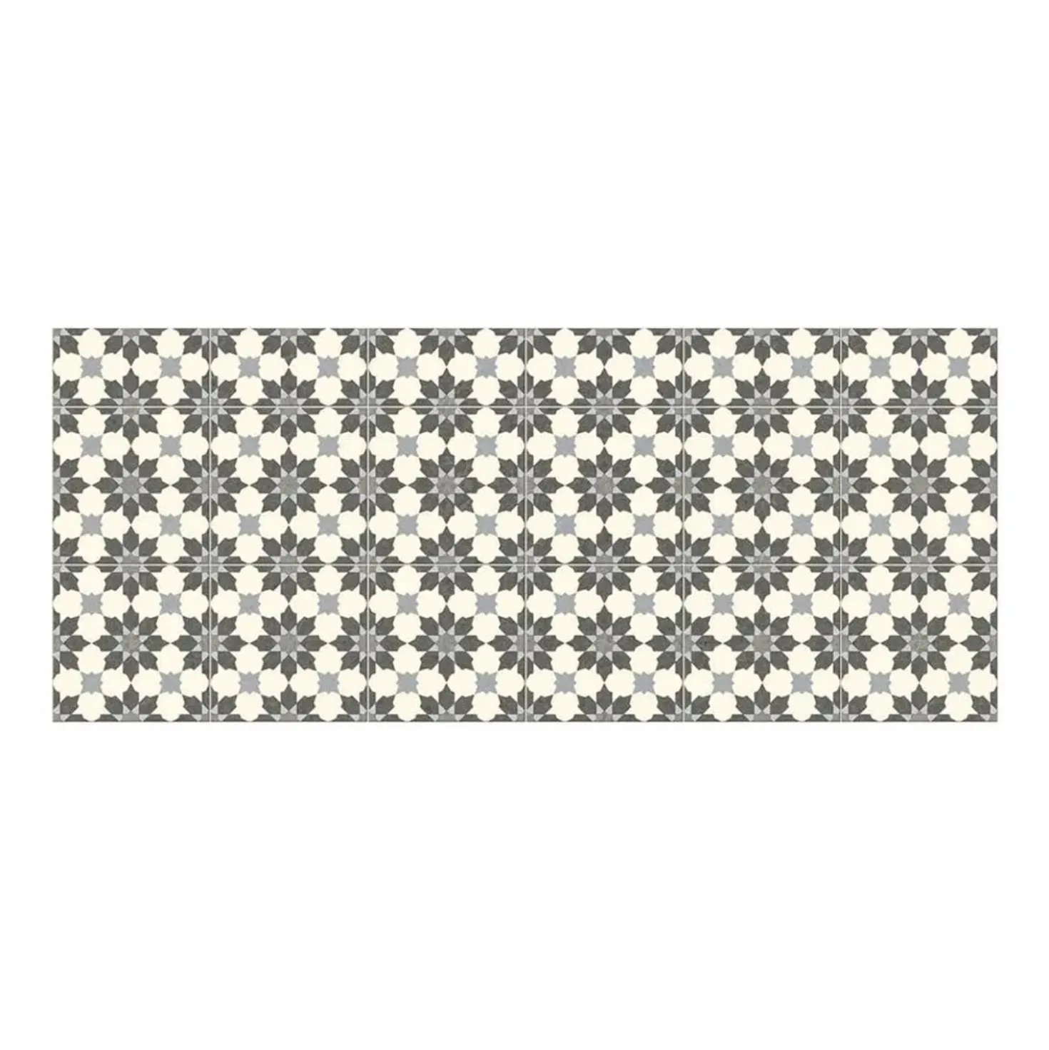 Tappeto Boho Chic in PVC 50x120cm con decori assortiti