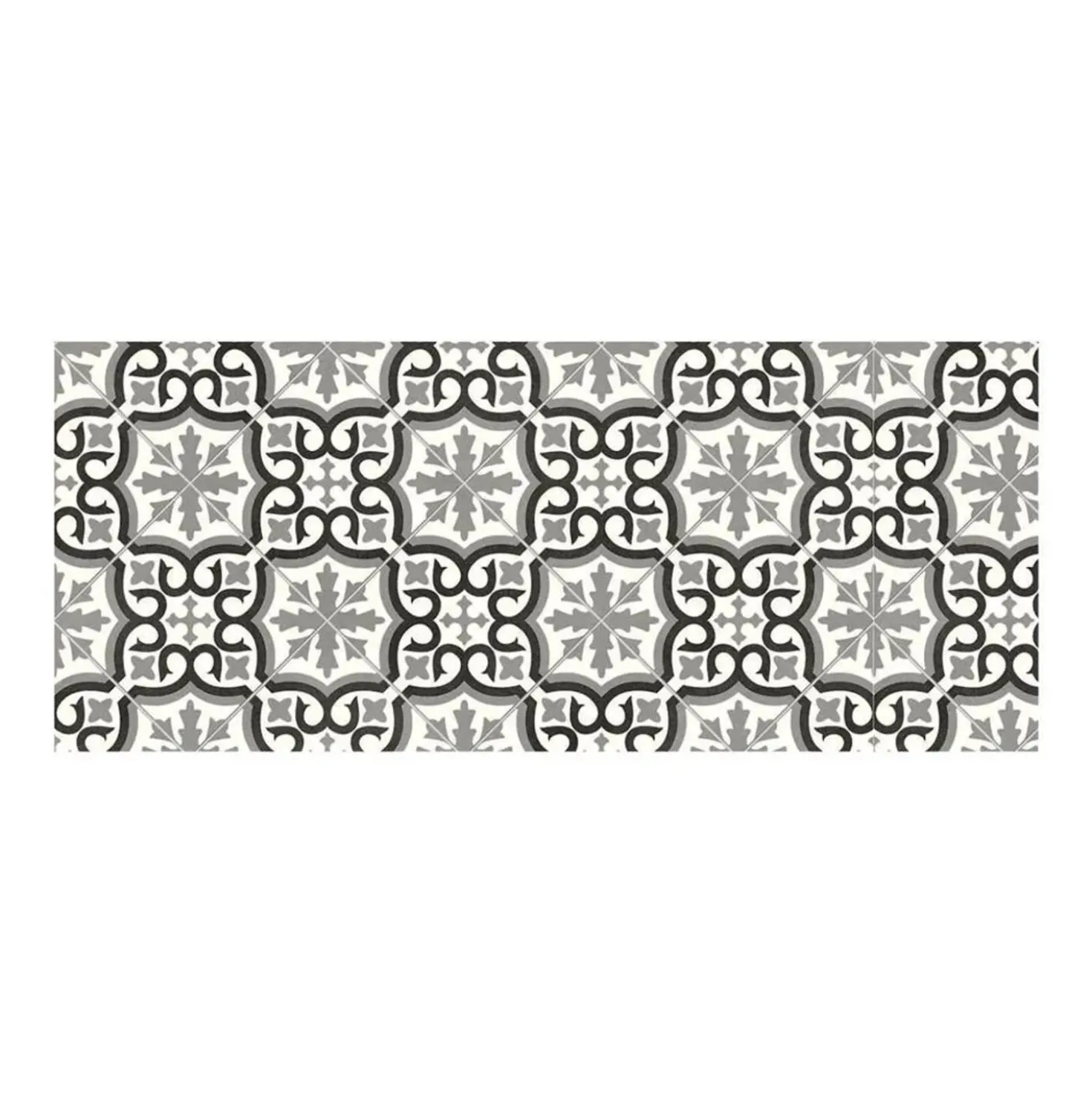 Tappeto Boho Chic in PVC 50x120cm con decori assortiti